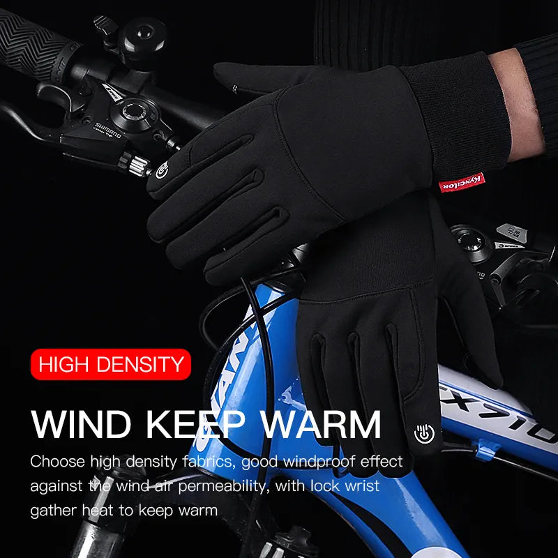 Winter Gloves Thermal Fleece Waterproof Touch Screen