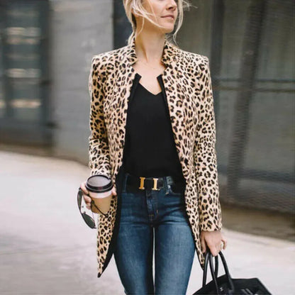 Leopard Printed Coat