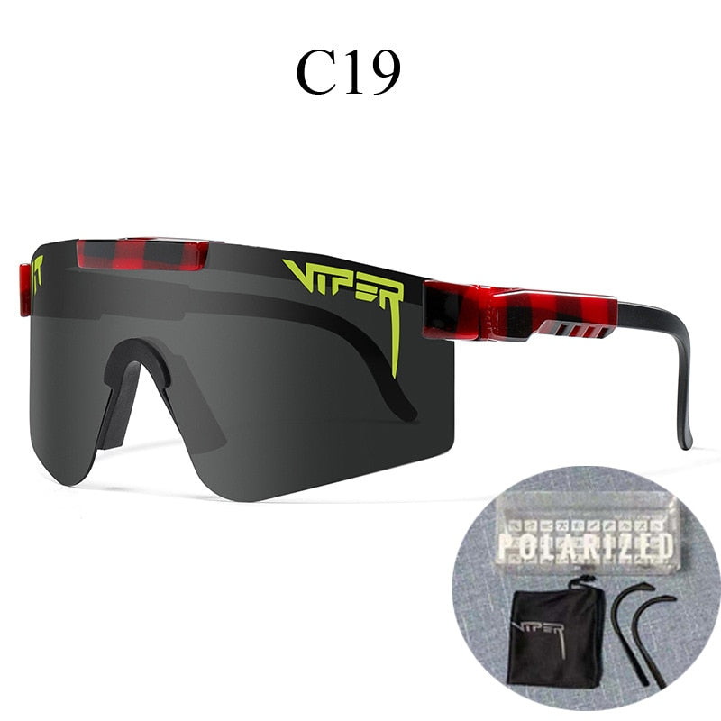 New Polarized Pit Viper Sport Goggles Mens Women Outdoor Sunglasses UV400