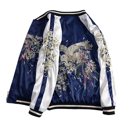 Luxury Phoenix Embroidered Jacket