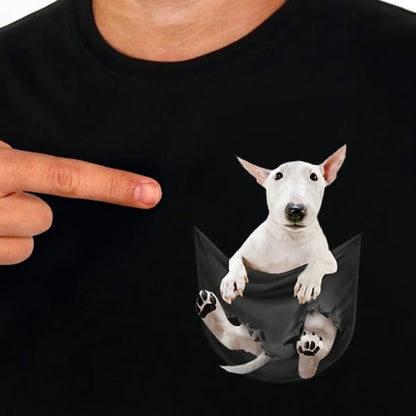 Pocket Bull Terrier Printed T-shirt