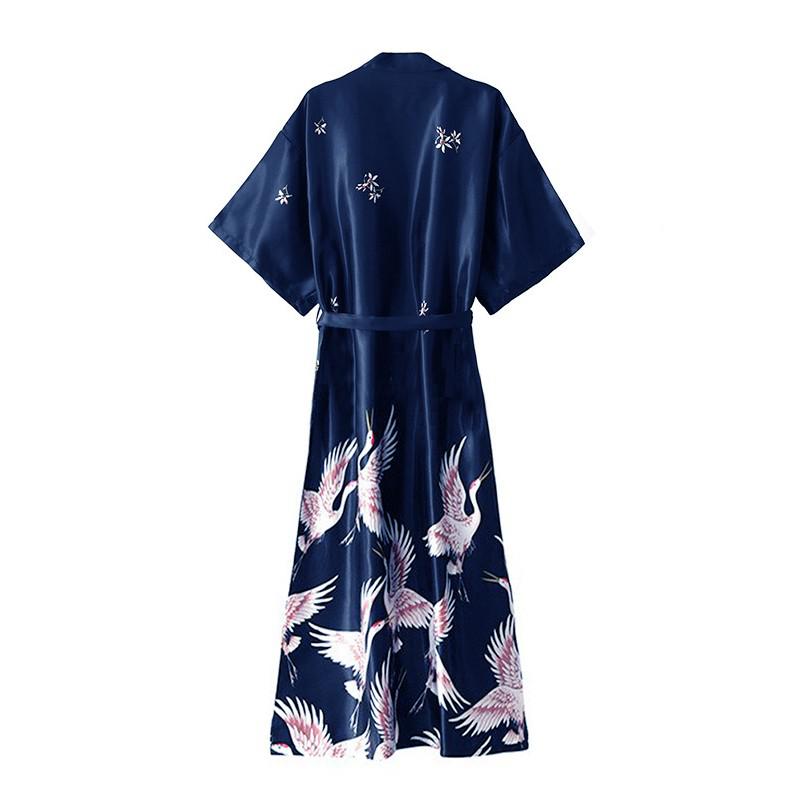 Mini Kimono Robe and Nightgown