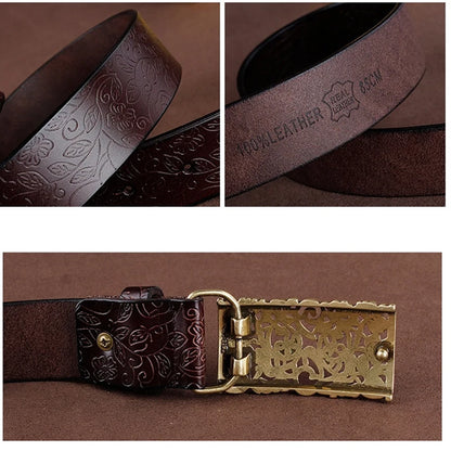 Real leather hand woven strap