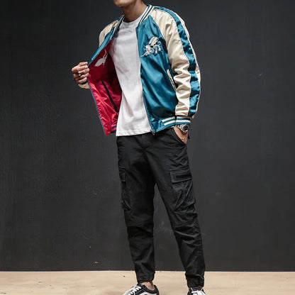 Bomber Hip Hop Jacket Sea Bees