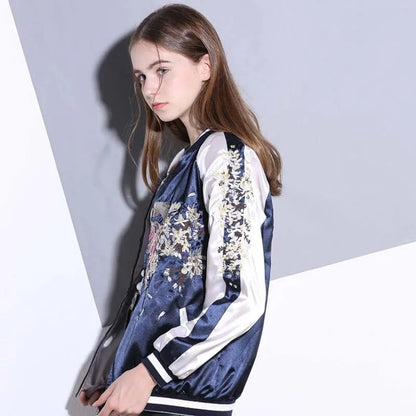 Luxury Phoenix Embroidered Jacket