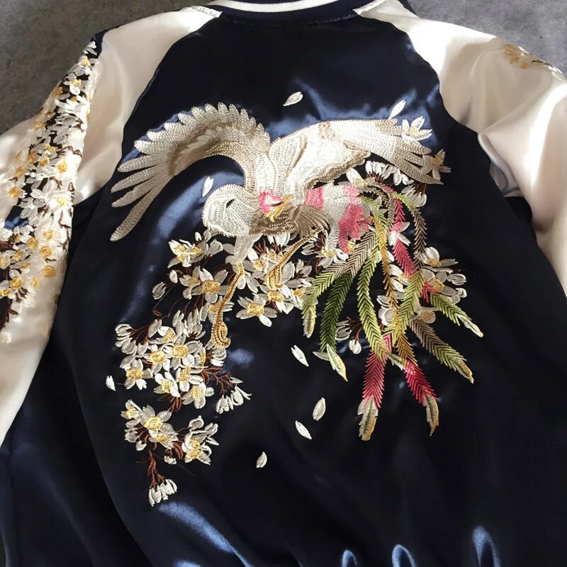 Luxury Phoenix Embroidered Jacket