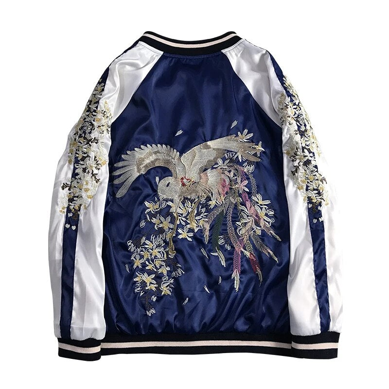 Luxury Phoenix Embroidered Jacket