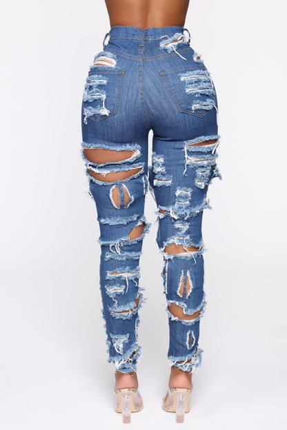 Pencil Pants Street Slim Jeans