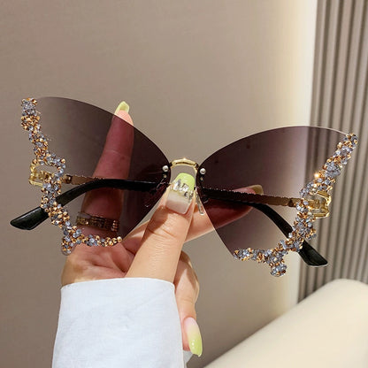 2023 Diamond Butterfly Sunglasses