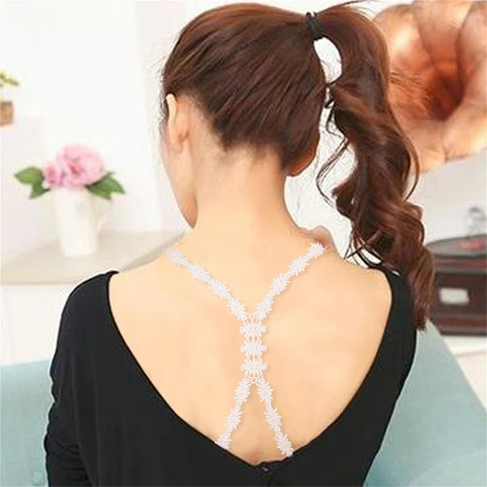 1/2/3PCS Invisible Shoulder Strap Fashionable Sexy Halter Dress