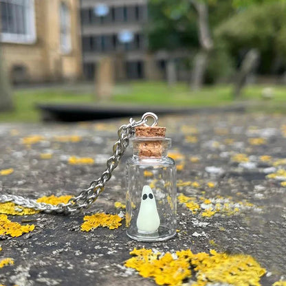 Adopt A Ghost Necklace Glow-In-The-Dark