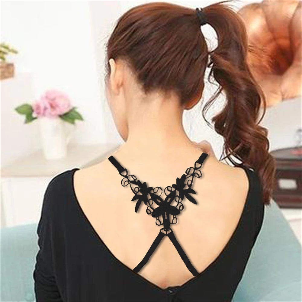 1/2/3PCS Invisible Shoulder Strap Fashionable Sexy Halter Dress