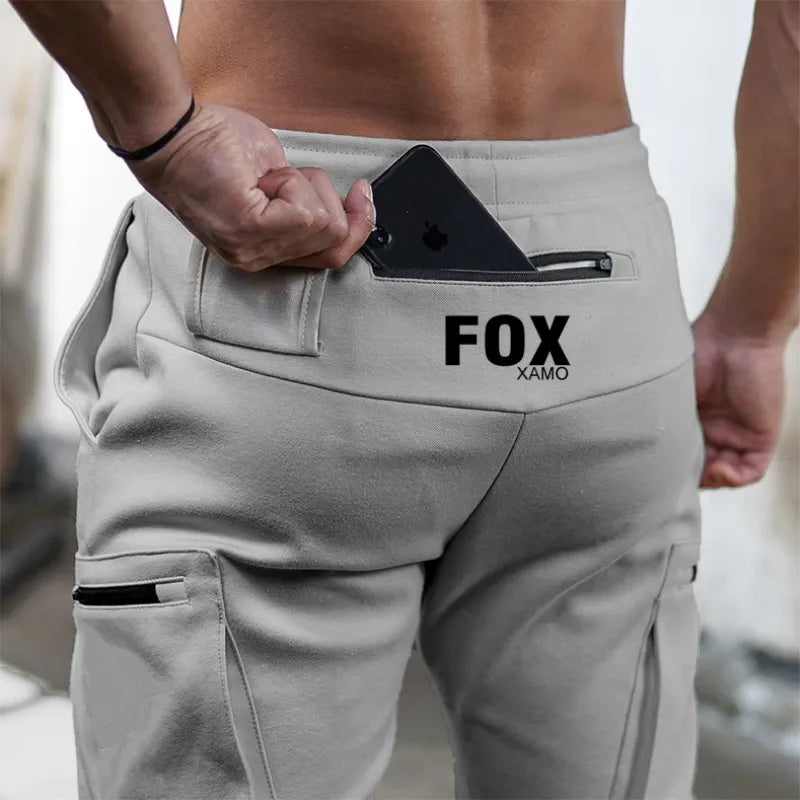 FOXXAMO Cross Border New Sports Fitness Cargo Pants