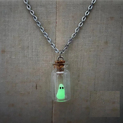 Adopt A Ghost Necklace Glow-In-The-Dark