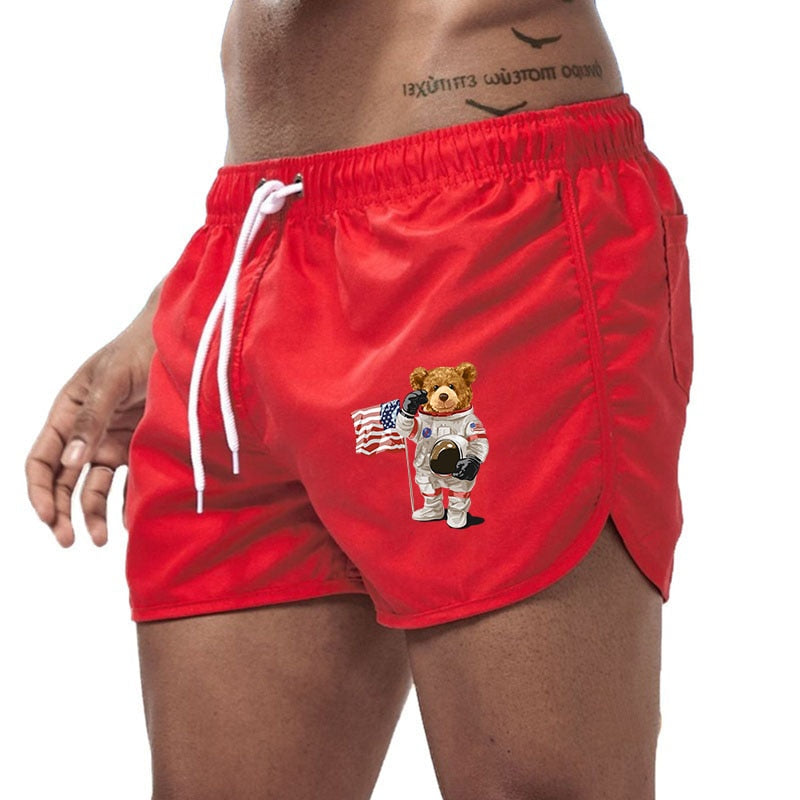 Ameri Bear Swimsuit Swimming Trunks