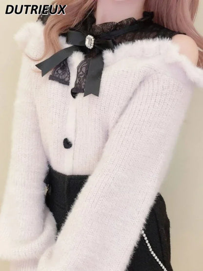 Sweet Lolita Off Shoulder Sweater