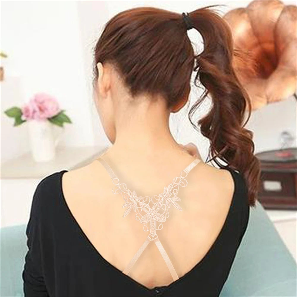 1/2/3PCS Invisible Shoulder Strap Fashionable Sexy Halter Dress