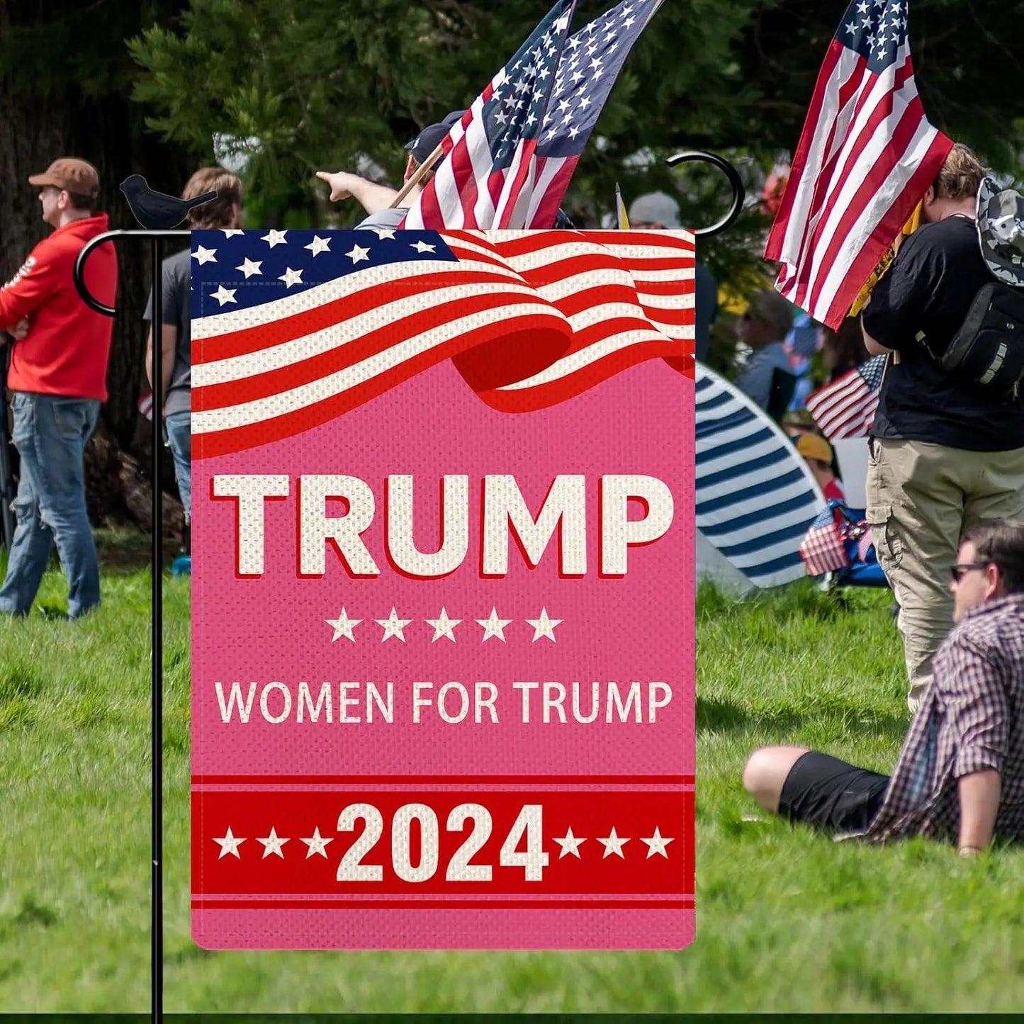 Women For Trump 2024 Garden Flag