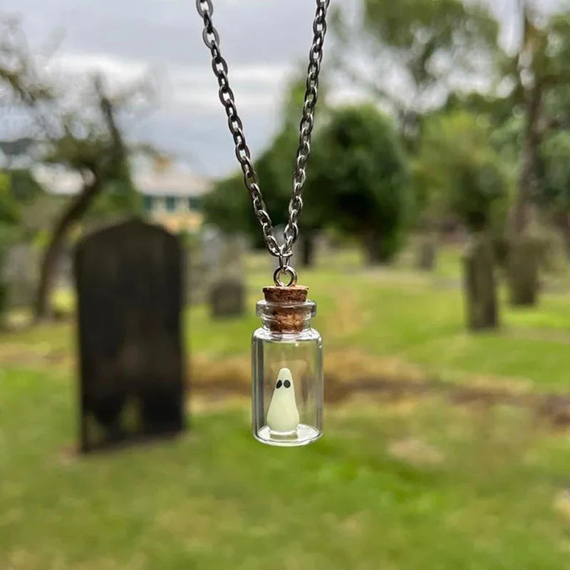 Adopt A Ghost Necklace Glow-In-The-Dark