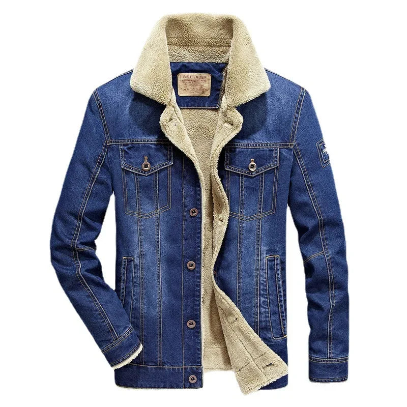 Thick Coat Men Denim