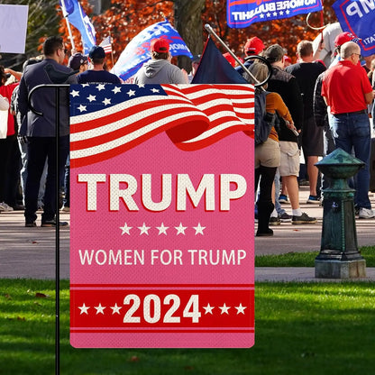 Women For Trump 2024 Garden Flag