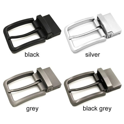 Metal Pin Belt Buckle Reversible Clip Buckle