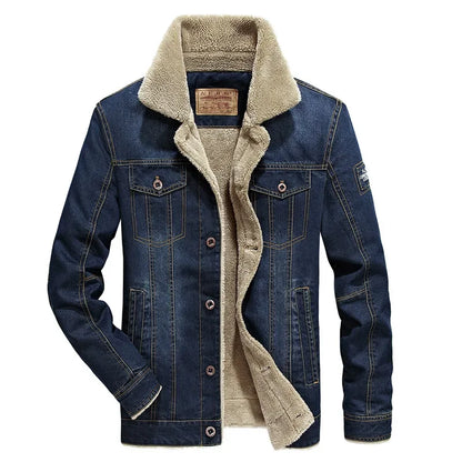 Thick Coat Men Denim