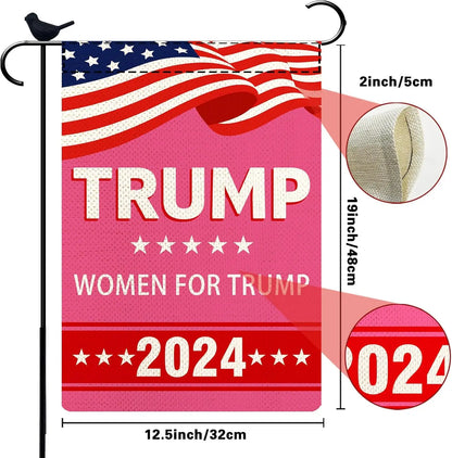 Women For Trump 2024 Garden Flag