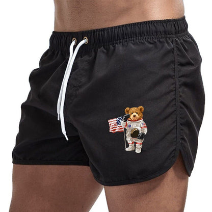 Ameri Bear Swimsuit Swimming Trunks