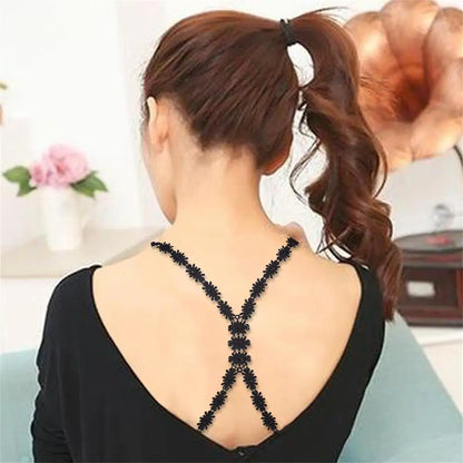 1/2/3PCS Invisible Shoulder Strap Fashionable Sexy Halter Dress