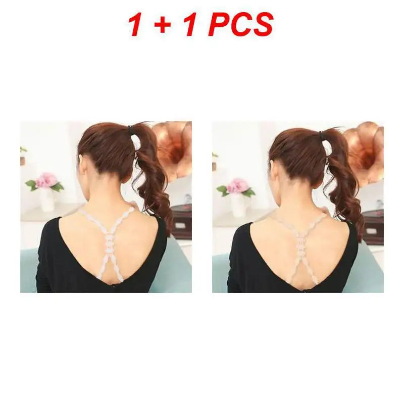 1/2/3PCS Invisible Shoulder Strap Fashionable Sexy Halter Dress