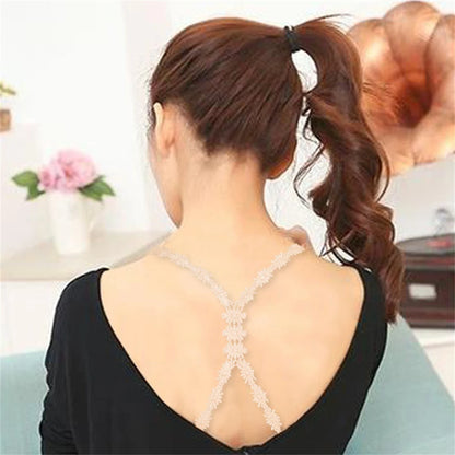 1/2/3PCS Invisible Shoulder Strap Fashionable Sexy Halter Dress