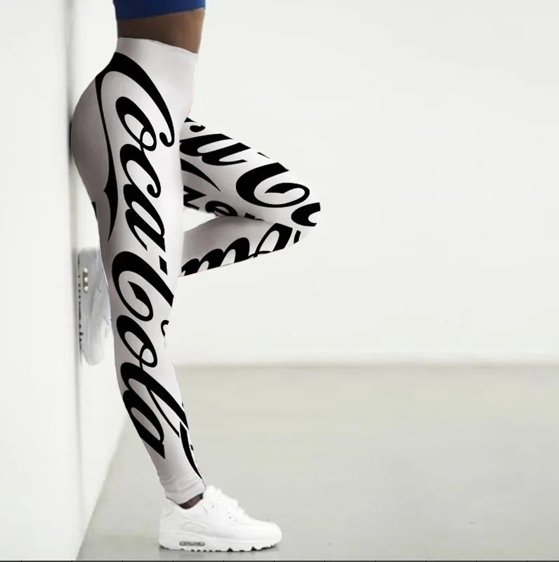 Brand sport leggings