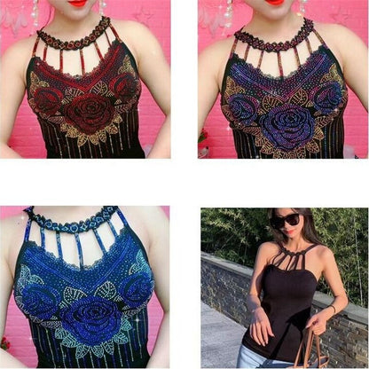 Diamond Rose Flower Camisole NEW 2023