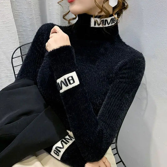 Letter Printing Sweater