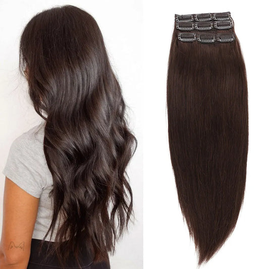 3 piece Clip In Human Hair Extensions