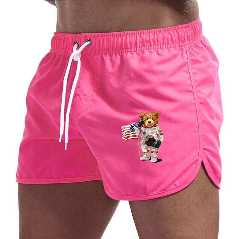 Ameri Bear Swimsuit Swimming Trunks