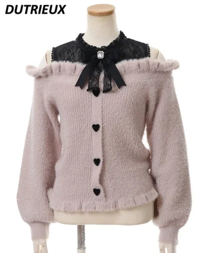 Sweet Lolita Off Shoulder Sweater