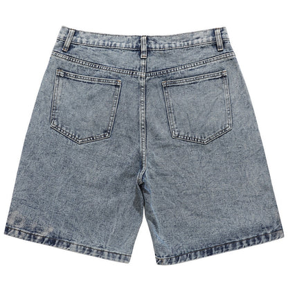 Men's Harajuku Loose Denim Shorts