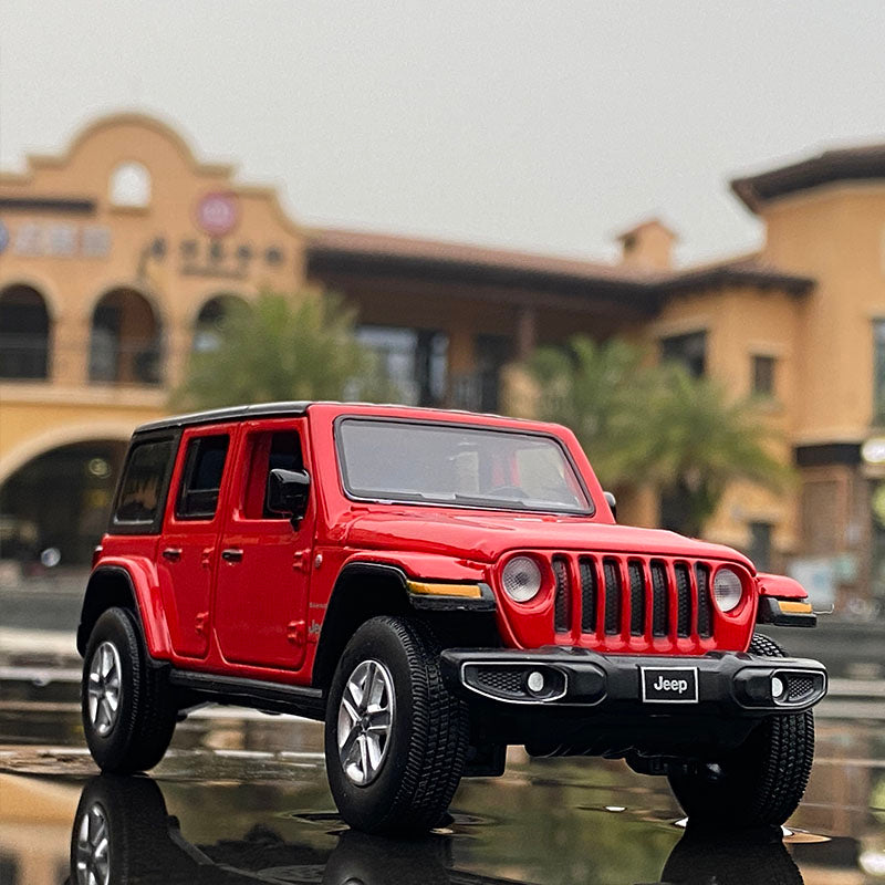 1:32 Jeep Wrangler Rubicon Alloy Model Toy