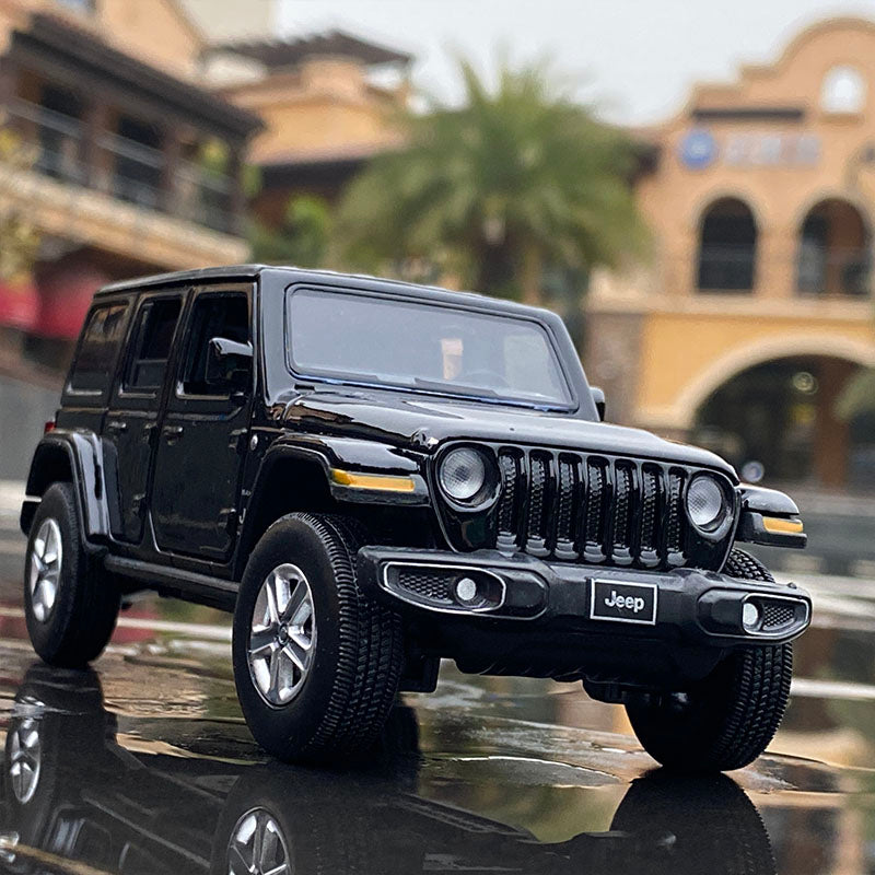 1:32 Jeep Wrangler Rubicon Alloy Model Toy