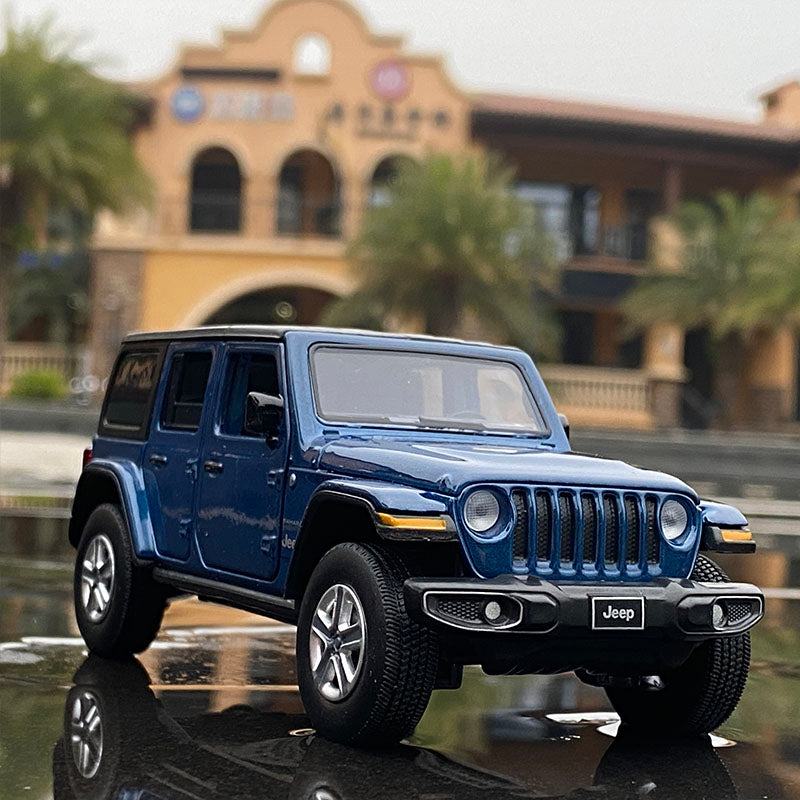 1:32 Jeep Wrangler Rubicon Alloy Model Toy