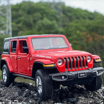 1:32 Jeep Wrangler Rubicon Alloy Model Toy