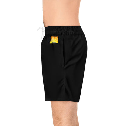 "Lake Travis Dragon" Men's Mid-Length Swim Shorts