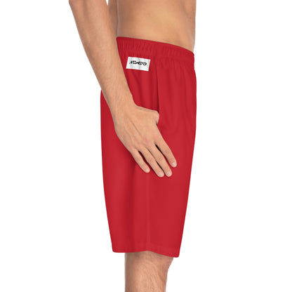 Red Nundo Peacepipe Board Shorts